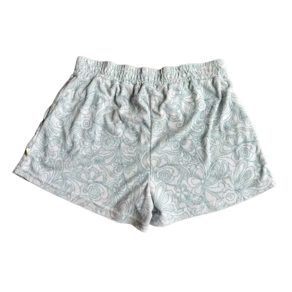 Araminta James Women's La Mar Blue & White Terry Short Size XS
